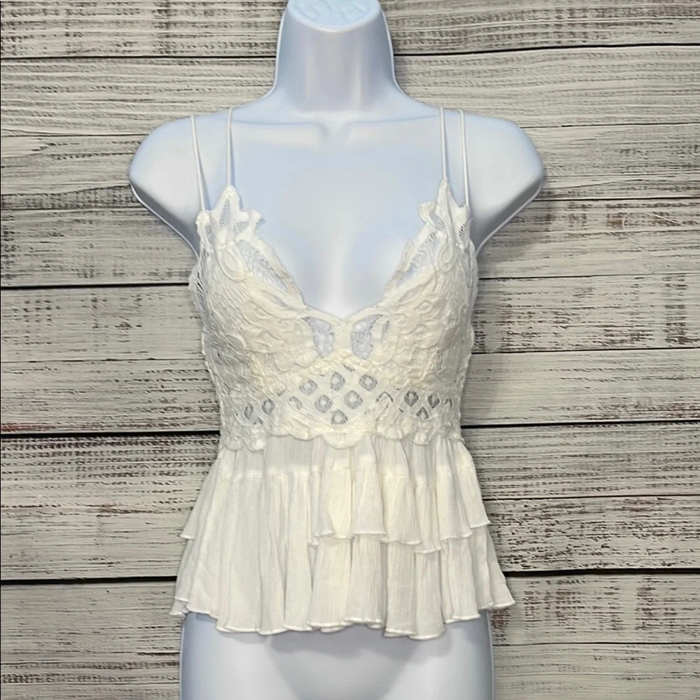 Free People white lace
